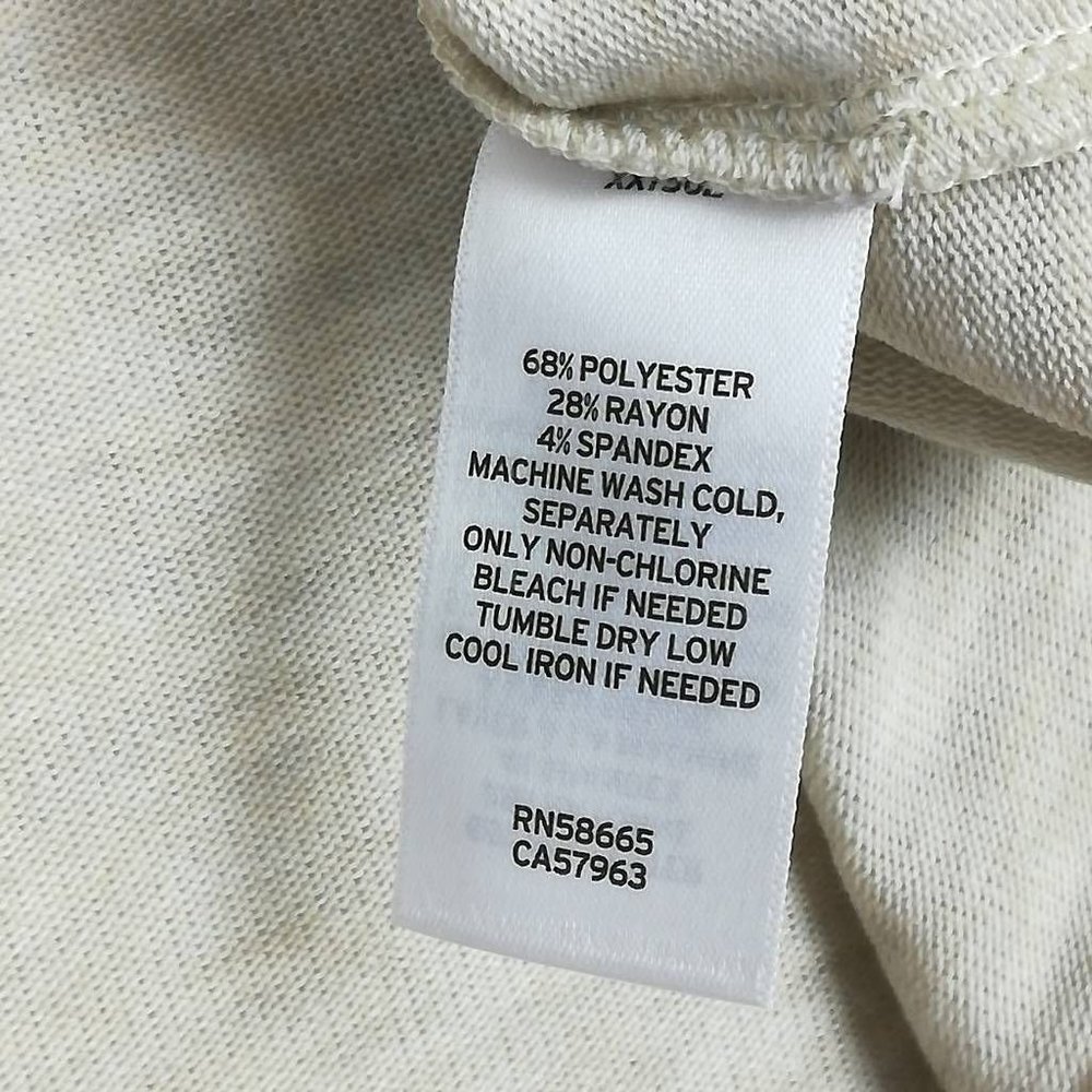 Bp Womens‎ Pullover Sweater Beige Long Sleeve Jewel Neck Tight Knit L New - Picture 7 of 8